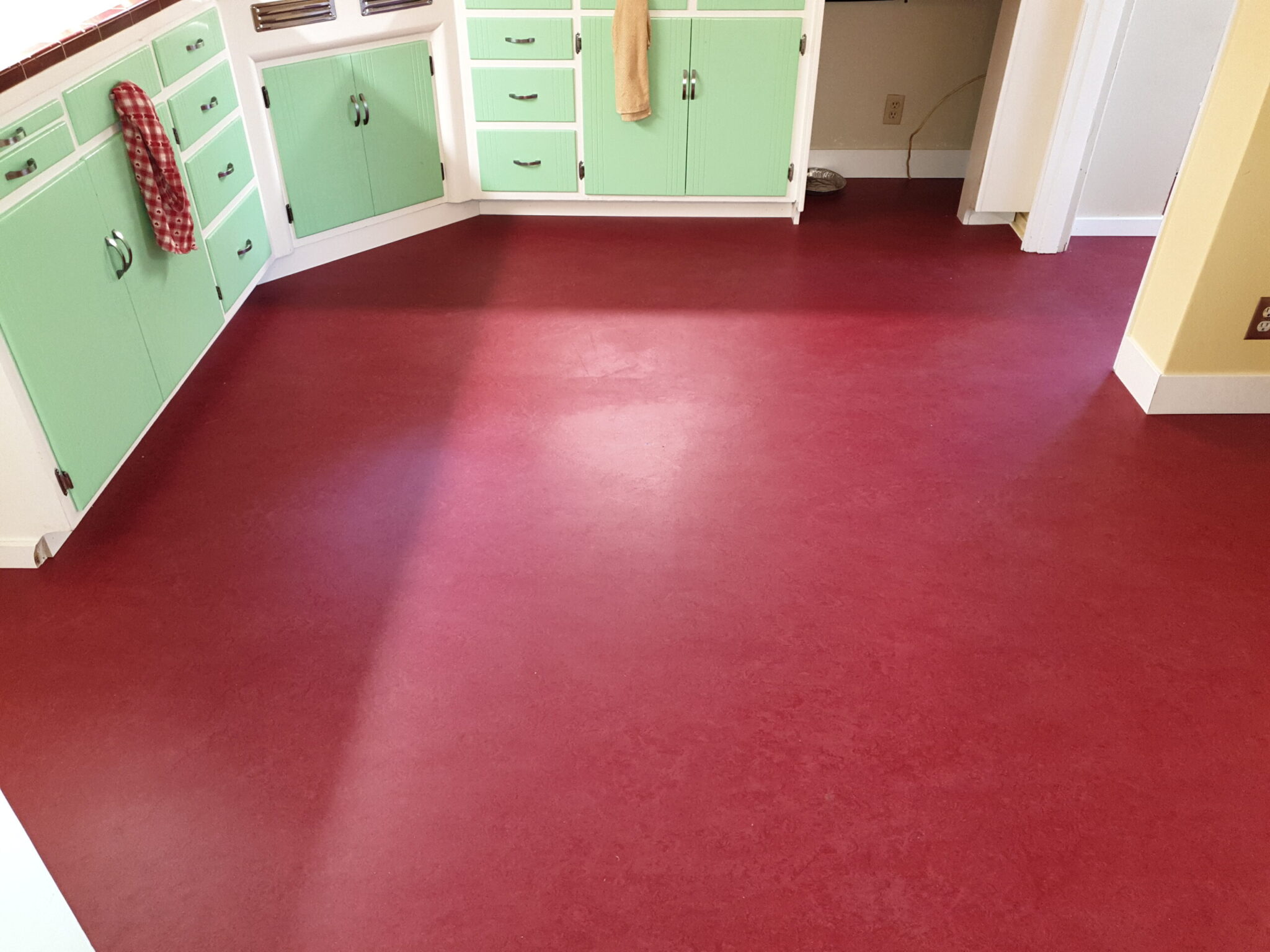 Marmoleum Linoleum Floor Burbank Area San Jose Floor View