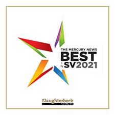 “Best Flooring Company” in the Best in Silicon Valley 2021 Poll from Mercury News