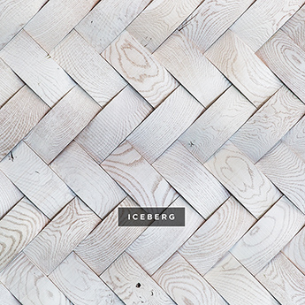 Curva Du Chateau wall covering sample in iceberg