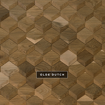 Curva Du Chateau wall covering sample in olde dutch