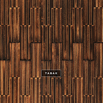 Curva Du Chateau wall covering sample in tabak
