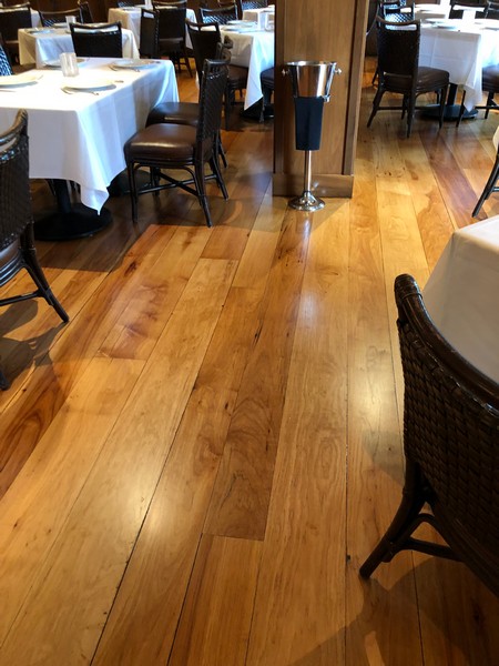 AFTER - Hickory Hardwood Floors Refinished