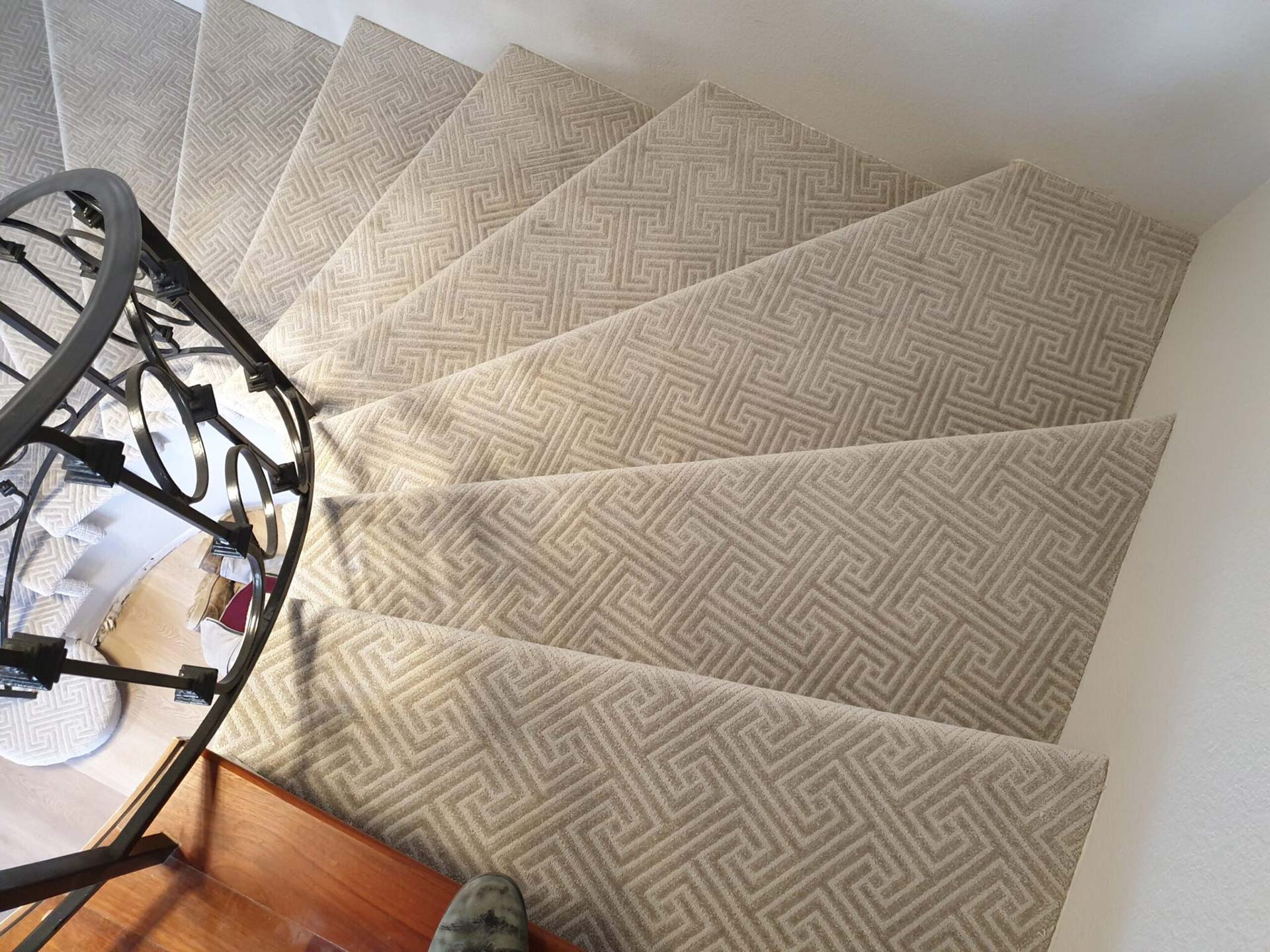 Mountain View Carpet Flooring on Stairs