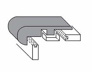 overlap stair nose