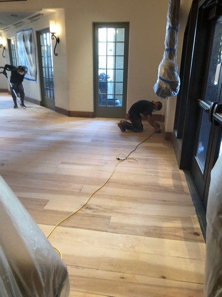 Sand finish hardwood floors los gatos