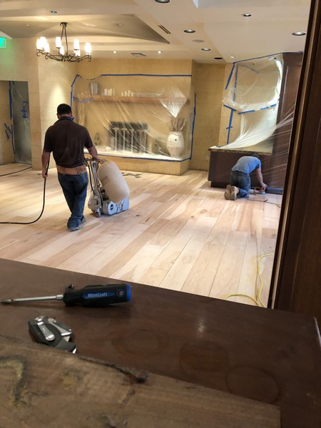 Sanding Wood Floors