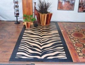 Zebra Floor